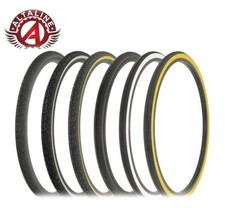ALTALINE BICYCLE WIRE BEAD TIRE 26 x 1-3/8 BLACK, WHITEWALL, OR GUMWALL. IS0 590