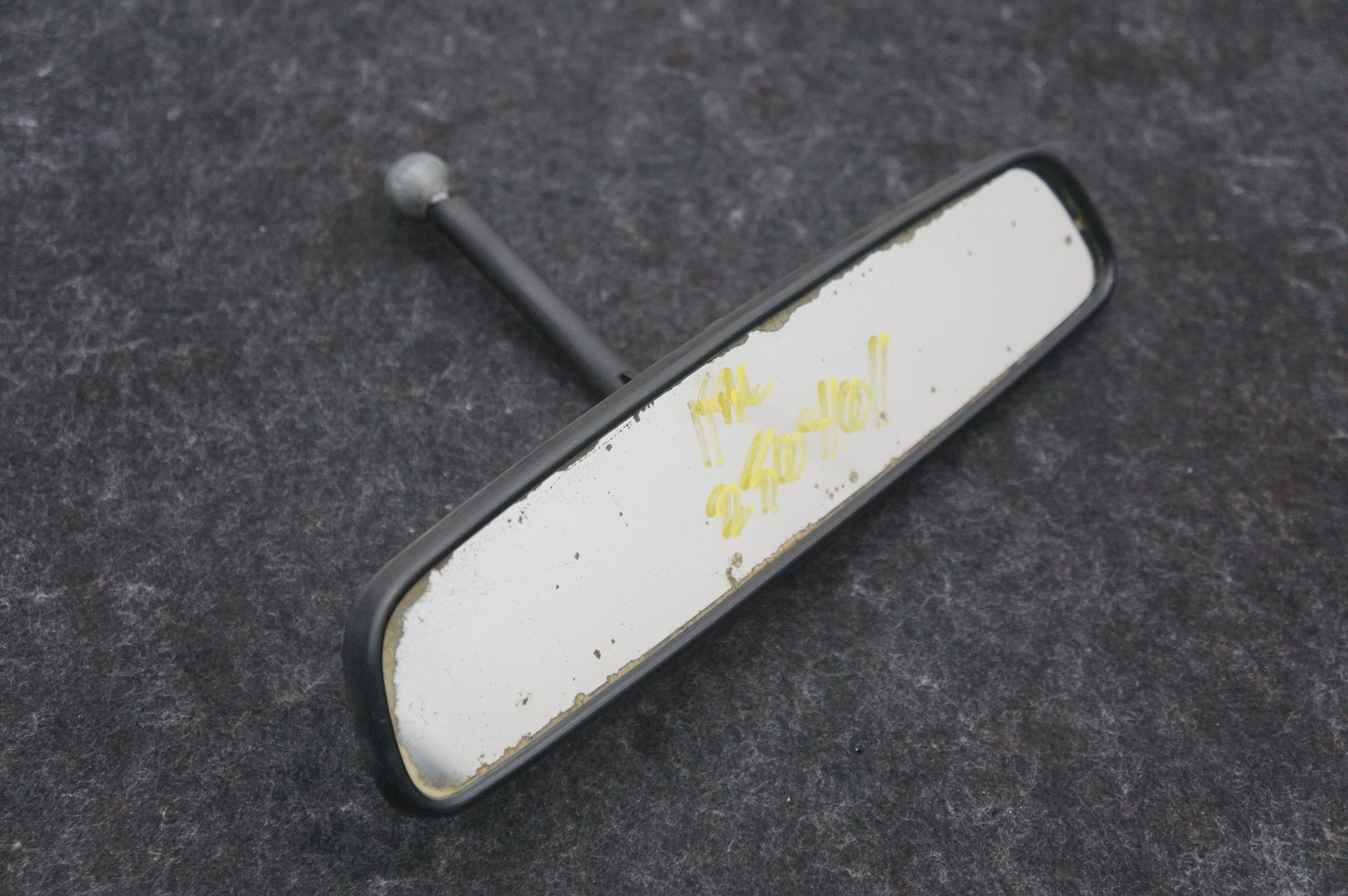 Interior Rear View Mirror Black OEM Rolls Royce Silver Shadow 1973