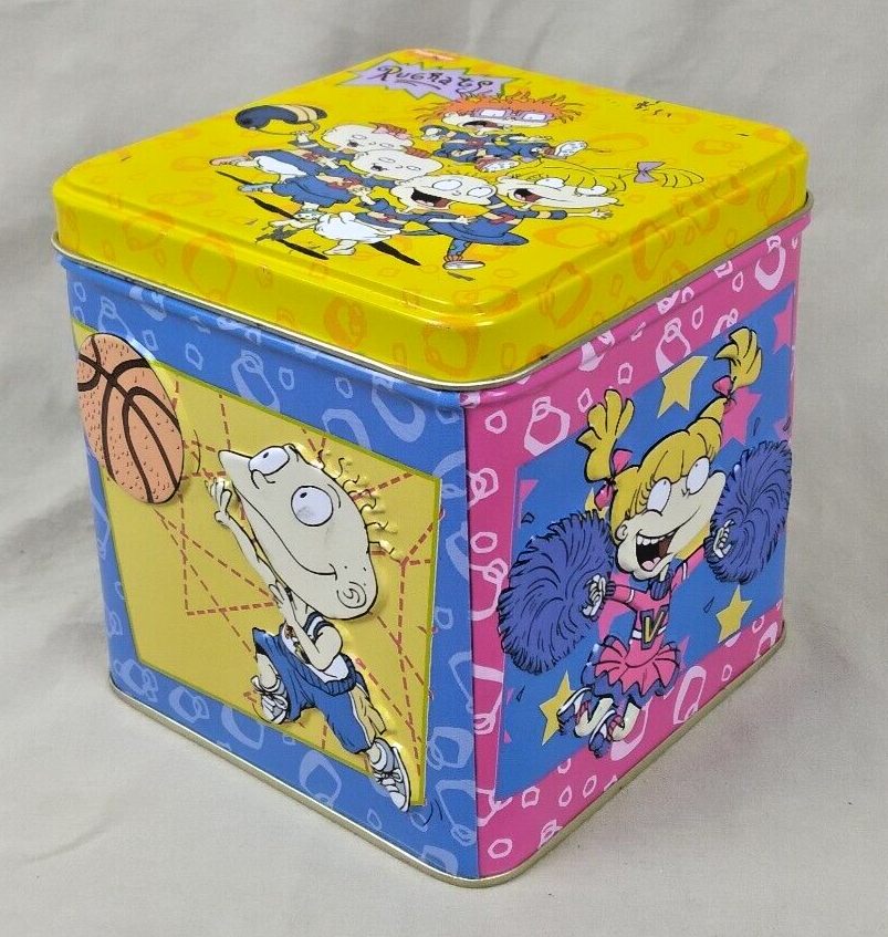 Rugrats Taffy Tin Chuckie Tommy Dil Vintage 1999 | eBay