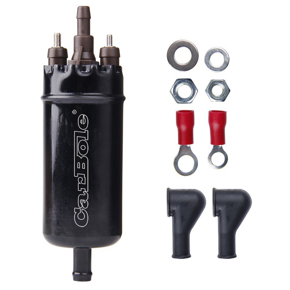 Inline Universal High Pressure Fuel Pump With Installation Kit 0580464070 For Bmw 318i 325e 325i 528e 4