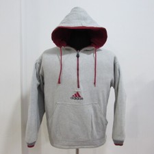 Adidas Men's VTG 90s Reversible Hooded Jacket Chest 48/50 UK L REF (13933)