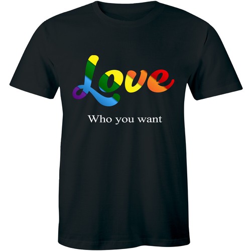 T-Shirt LGBT Rainbow Gay Pride 