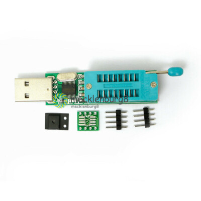 24LCXX 24CXX Programmer EEPROM Reader Writer+24C02 + SOP to DIP Block USB NEW