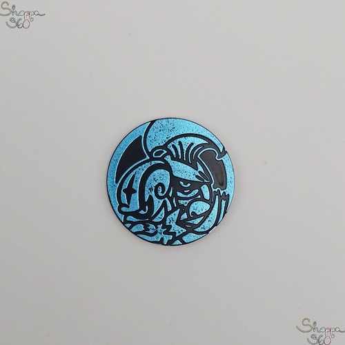 Reshiram and Zekrom Coin, moneta, Pokémon, bianco e nero - Foto 4 di 7