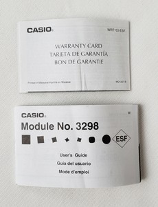 casio module no 3298
