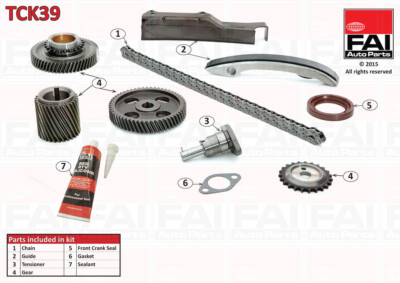 Fits Mitsubishi Shogun Pajero 1993-1999 2.8 D TD TDi Timing Chain Kit Howen #1