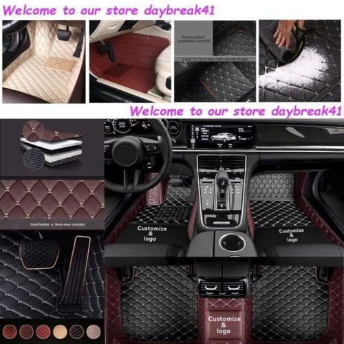 For Fiat 500 500X 500L Car Floor Mats Auto Liners Carpets Waterproof Pads Custom - Picture 21 of 22