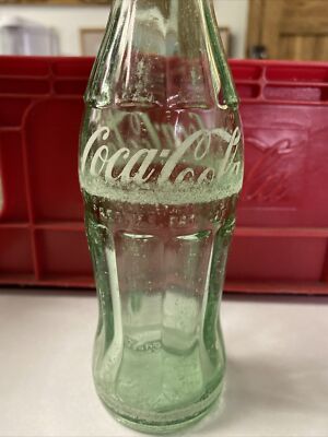 1957 Coca Cola Coke Soda Bottle 6 Oz Vintage Pine City, Minnesota