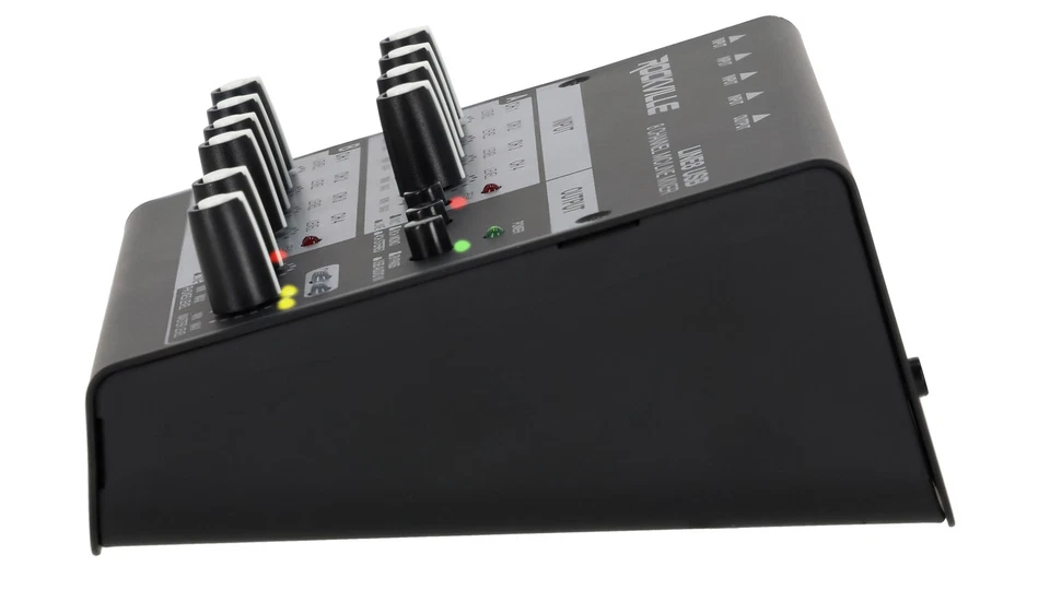 Rockville LINE8 USB 8 Channel Mic/Line Mixer w/ USB Computer Recording Interface - Image 4 of 4
