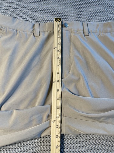 ETONIC Men's Lightweight Casual Golf Pants Size 40/34 Light Tan Comfort - Picture 10 of 13