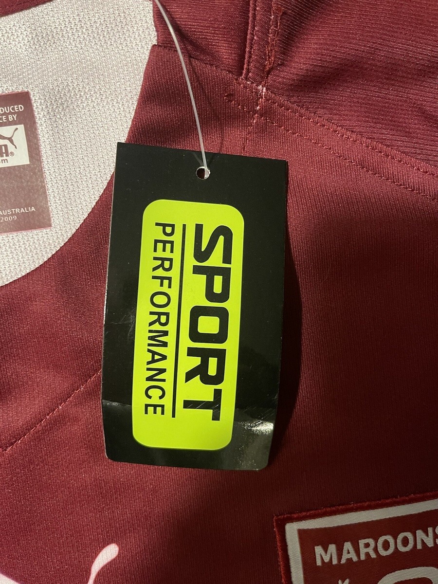 Puma QLD Maroons State Of Origin NRL On Field Jersey • Sz M • NEW