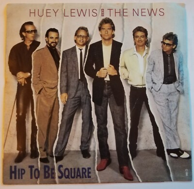 HALF OFF Huey Lewis & The News ''Hip To Be Square / Some Of My Lies...'' NM- / VG+