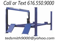 New Best Value Professional 14K 14,000 LBS. Four Post Chain Driven Auto Lift !! 
