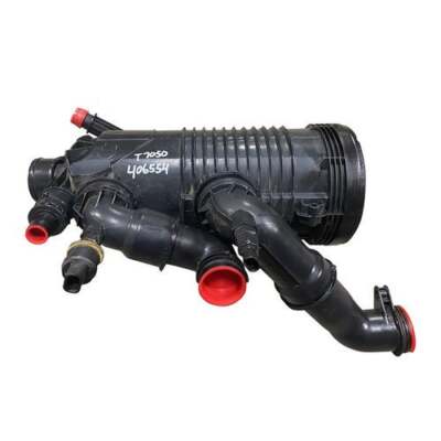 Used Transmission Filter Head Assembly fits New Holland 87313049  