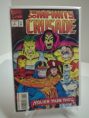 Infinity Crusade #4, (1993), Marvel Comics, Beefcake Cover. Strong Guy! Yes!