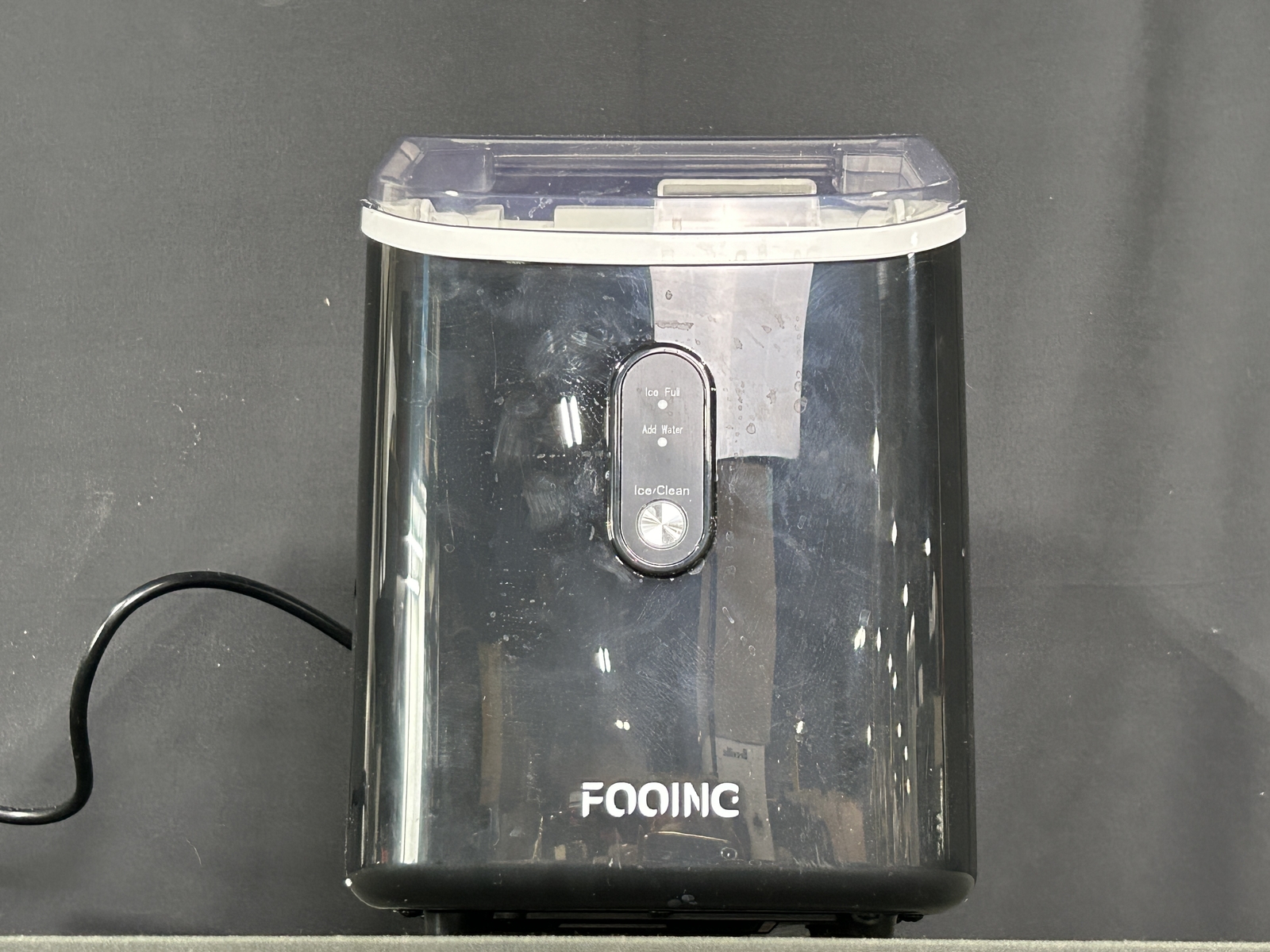 Fooing HZB15N Portable Countertop Nugget Ice Maker Black Used eBay