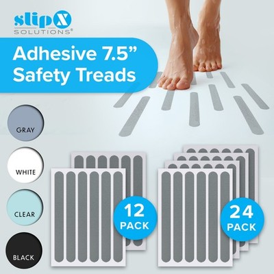 SlipX Solutions Adhesive Non-Slip Safety Treads (7.5'' x .75'')