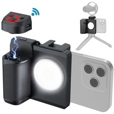 Magnetic Camera Grip for Iphone Magsafe Phone Video Shooting Handle Bluetooth Br