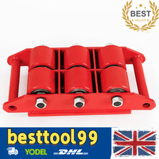 8 Ton Machine Dolly Skate Moving Heavy Duty Machinery Roller Mover Cargo Trolley