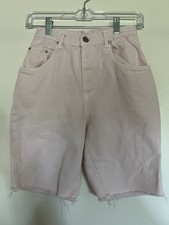 Vintage Gitano Short Women s Size 7/8 Pink High Rise Bermuda