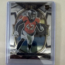 2022 Panini Select Concourse Rookie Nik Bonitto #25 Denver Broncos NFL Card
