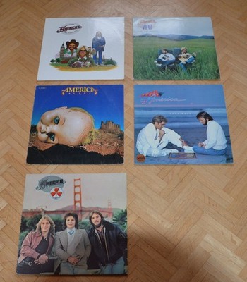 5x -LP Sammlung America  Alibi,Hearts,Greatest Hits,View from the Ground, LOT