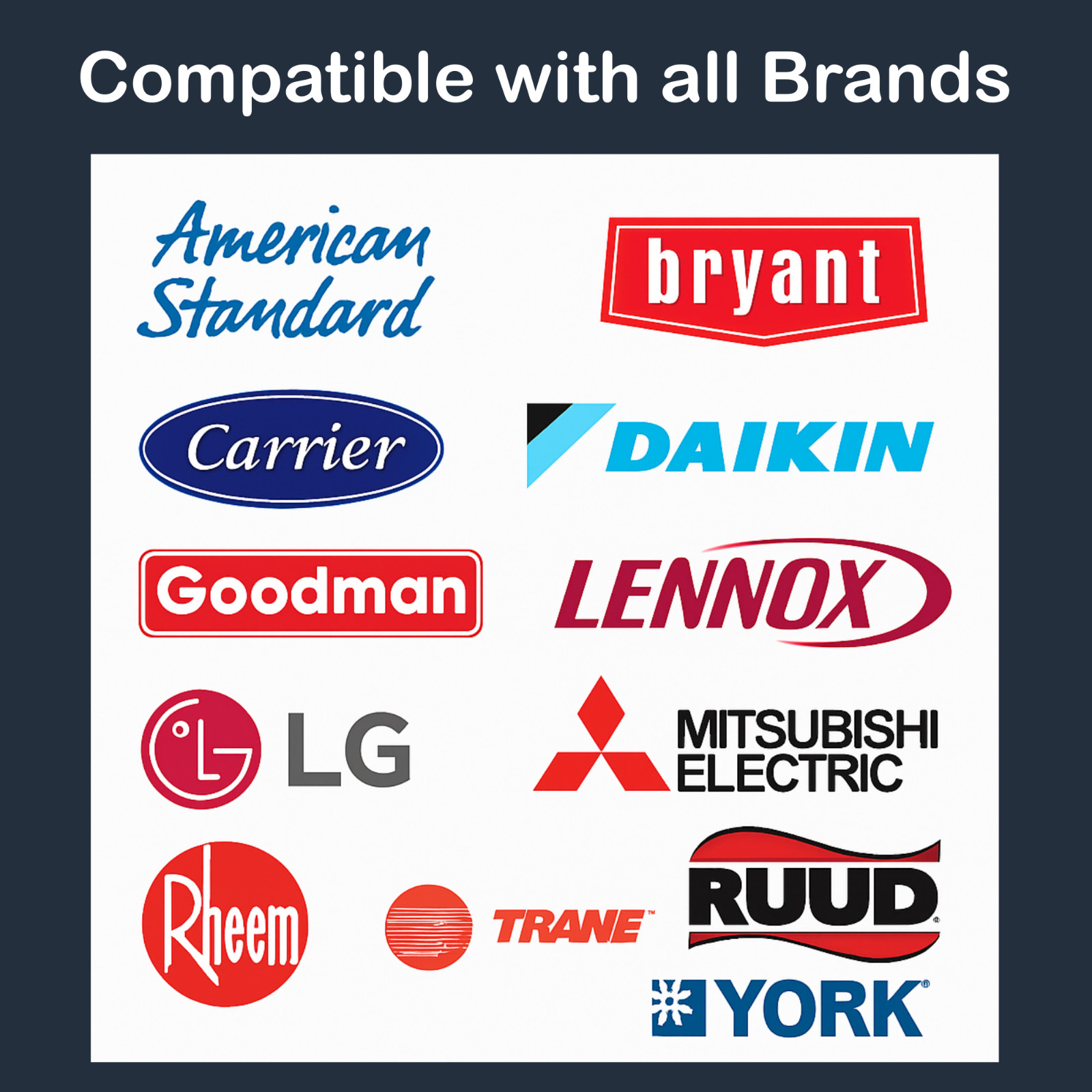 45+5 uF 6% 370V/440VAC Dual Round Capacitor Carrier Lennox Goodman Genteq Capcom