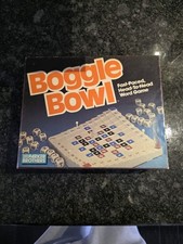 Boggle Vintage Boggle Bowl Word Game Parker Brothers 1987 Complete
