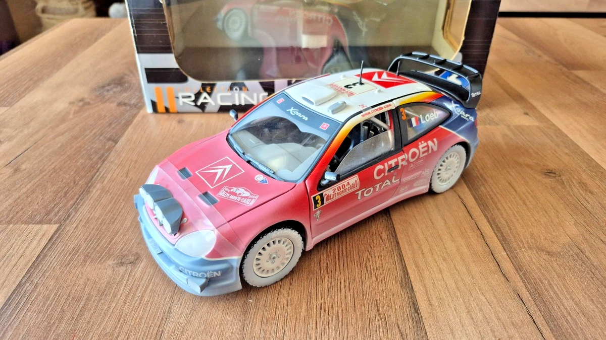 Citroën Xsara WRC – Mondo Motors 1/18 – Rallye Sardaigne 2006 – Loeb – Comme Neuf