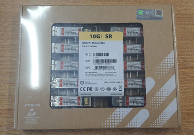 10G SPF+ 850nm 300mm | Multipack (10) | FS Branded | Neu, versiegelt