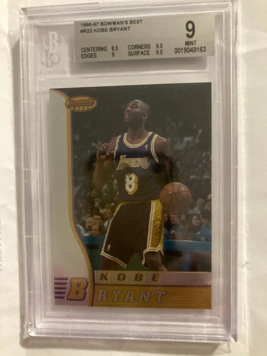 Bowman Kobe Bryant Basketball 1996-97 Season Sports Trading Cards