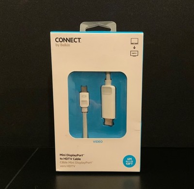 Belkin Mini DisplayPort auf HDMI Kabel - 4 m (13 Fuß) - NEU VERSIEGELT - Mac auf TV