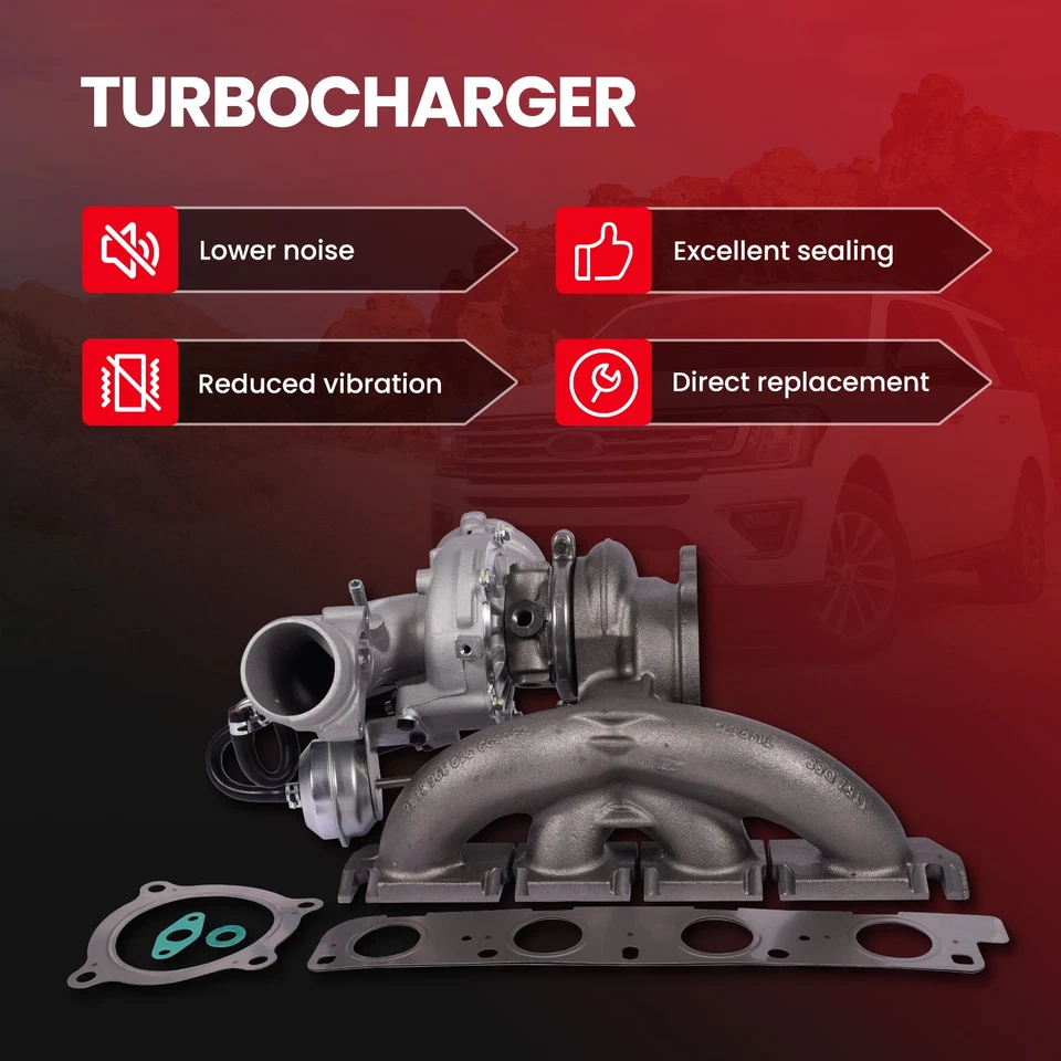 Turbo Turbocharger K03 for 2009-2017 Audi A4 A5 A6 Quattro allroad Q5 2.0L - Image 3 of 4