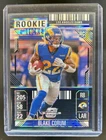 2024 Contenders Optic Blake Corum Rookie Ticket RC Black Pulsar Prizm #/5 Rams