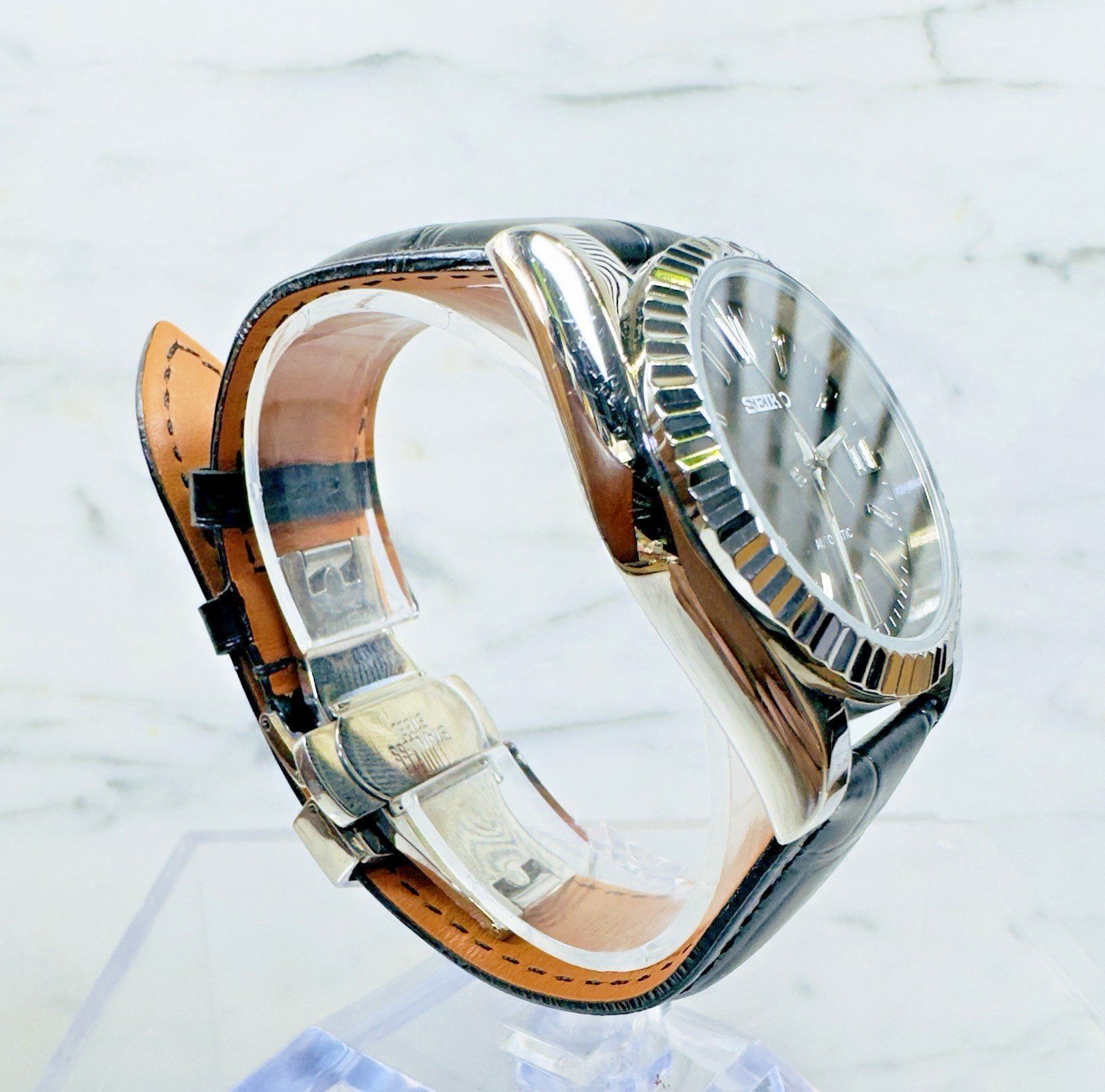 Seiko Mod Datejust Style Custom Automatic Watch 3… - image 2