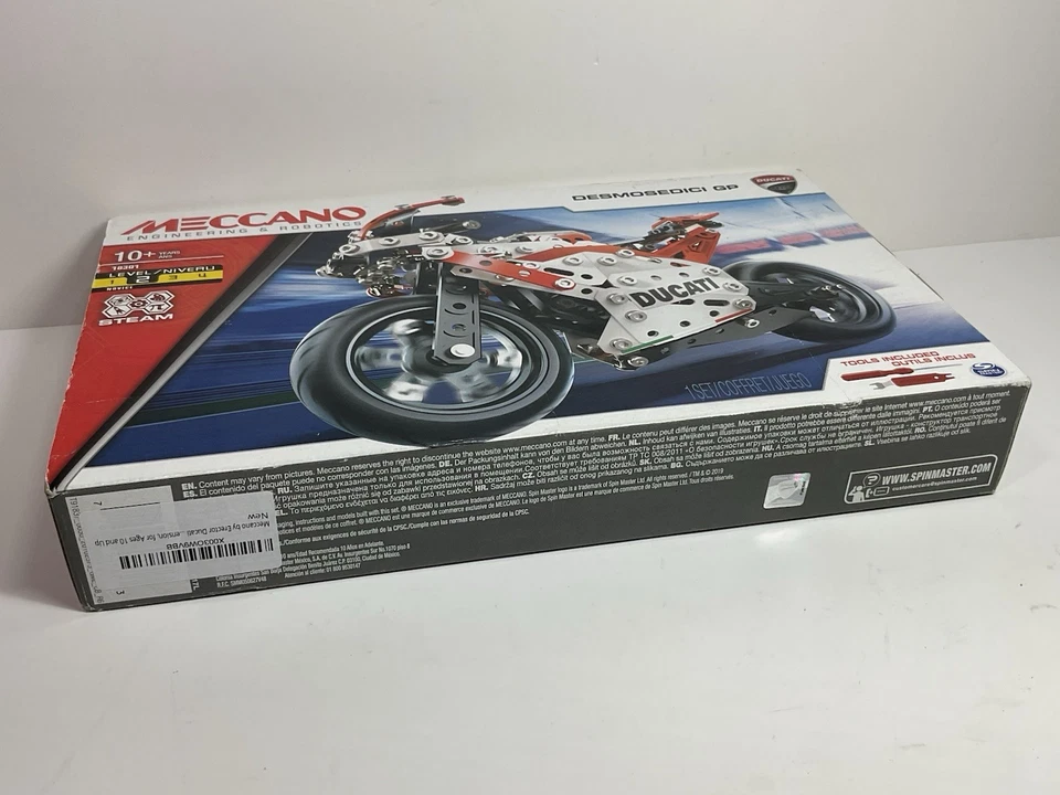 Meccano Ducati Desmosedici GP Motorcycle Building Set/Construction Toy NEW - Image 4 of 4