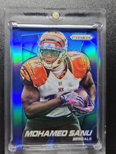 MOHAMED SANU RARE REFRACTOR🔥 HOLO🔥SP🔥INVESTMENT CARD🔥BENGALS 