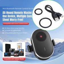 Per DJI action/Insta360 X5 X4 ACE PRO 2 fotocamera mini telecomando Bluetooth