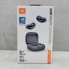 New JBL Live Free 2 Wireless in-Ear Noise Cancelling Headphone Black Free Ship