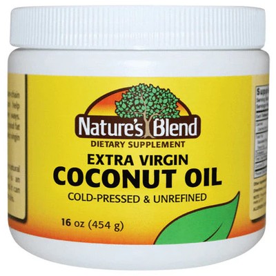 Coconut Oil Cold Pressed 1 lb  by Nature's Blend
