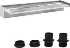 NEW! 35.5" Waterfall Fountain Koi Pond or Pool Fountain - 304 Stainless Steel