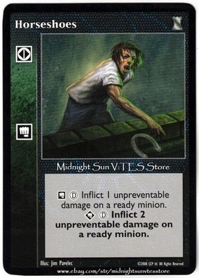Horseshoes Keepers of Tradition V:TES VTES Vampire CCG