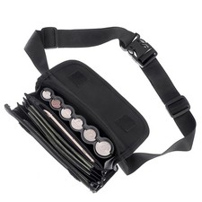 US Coin Holder Dispenser Fanny Pack 1 PCS With Belt Banknote Organizer Black
