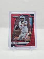 2025 Panini Prizm Draft Picks Red Wave Prizm, Pick Your Card