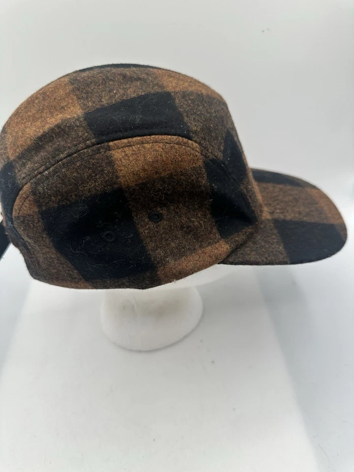 Boné de lã marrom gráfico logotipo pendleton vintage tamanho único - Imagem 4 de 4