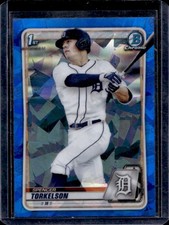 2020 Bowman Draft Sapphire Spencer Torkelson Chrome 1st Prospect #BD-121 Tigers