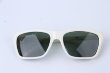 259 New Vintage Vuarnet 006 White Sunglasses PX3000 Green mineral glass lens