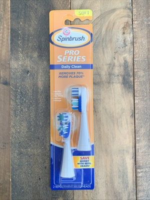 #ad #ad Arm amp; Hammer Spinbrush Pro Clean Electric Toothbrush Replacement Soft. $25.00