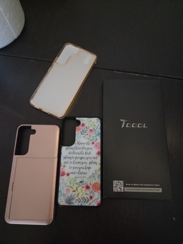 3 Samsung Galaxy S22 Case with 3 Screen Protector and 2 Camera Lens Protectors