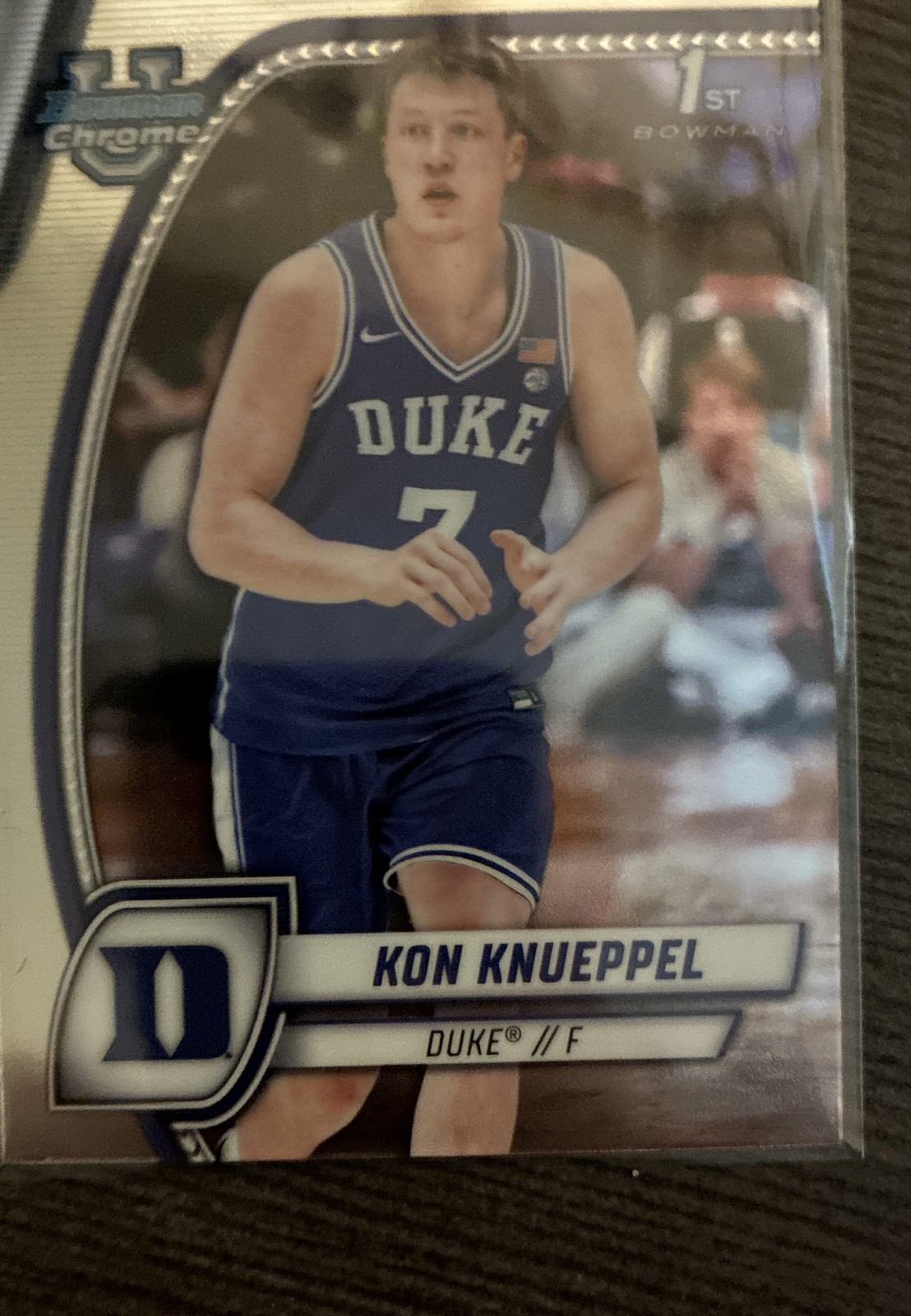 2024-25 Bowman University Chrome - Kon Knueppel #48 Refractor (RC)